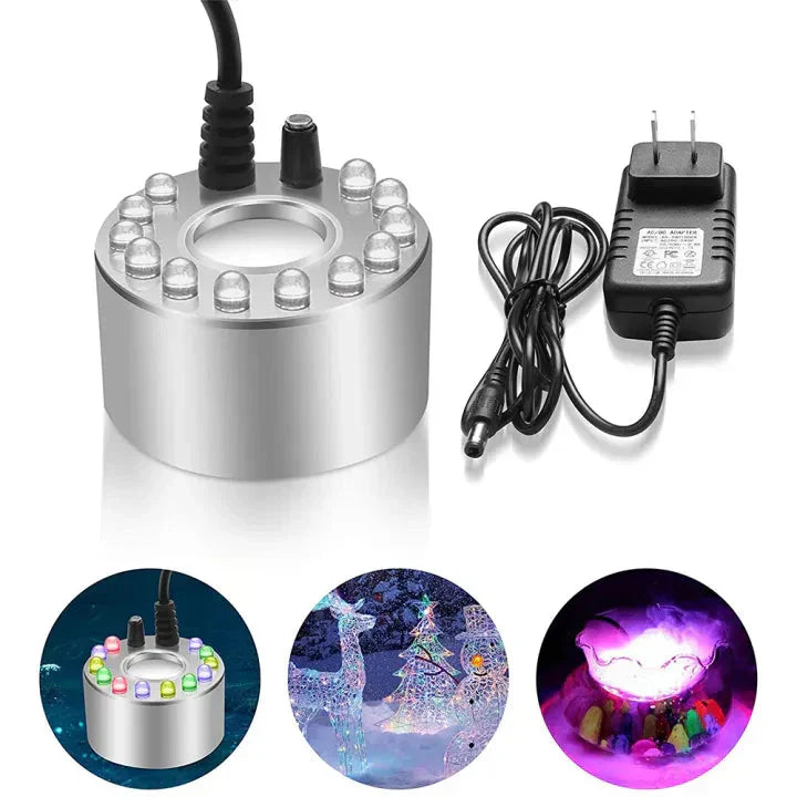 Ultrasonic Mist Generator With Water Level Sensor For Fountains And Aquariums