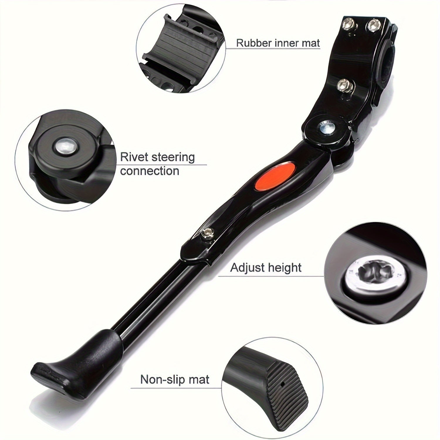 Adjustable Aluminum Bike Stand For Secure Bicycle Parking