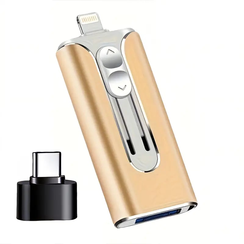 Phone USB Drive for iPhone and Android Extra Storage for Photos and Videos