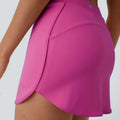Nova 2-In-1 Micro Golf Skirt — Flat High Waistband, Integrated Hidden Pockets