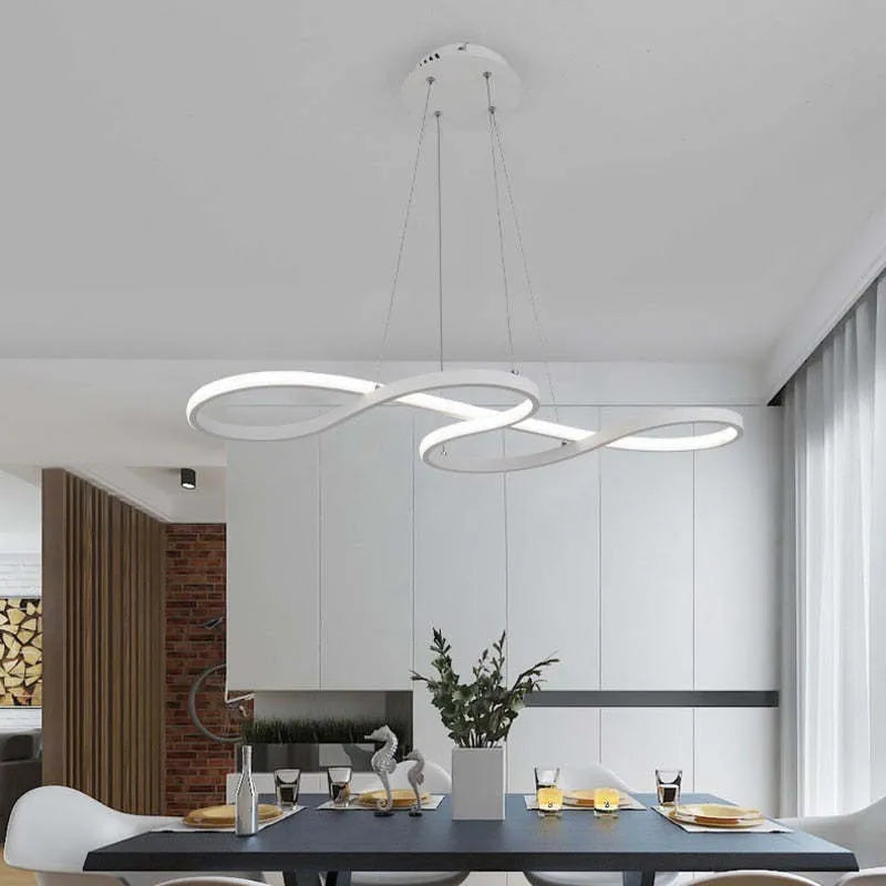 Aeronis Nordic Inspired Pendant Chandelier In Alloy For Modern Ceiling Lighting Fixture