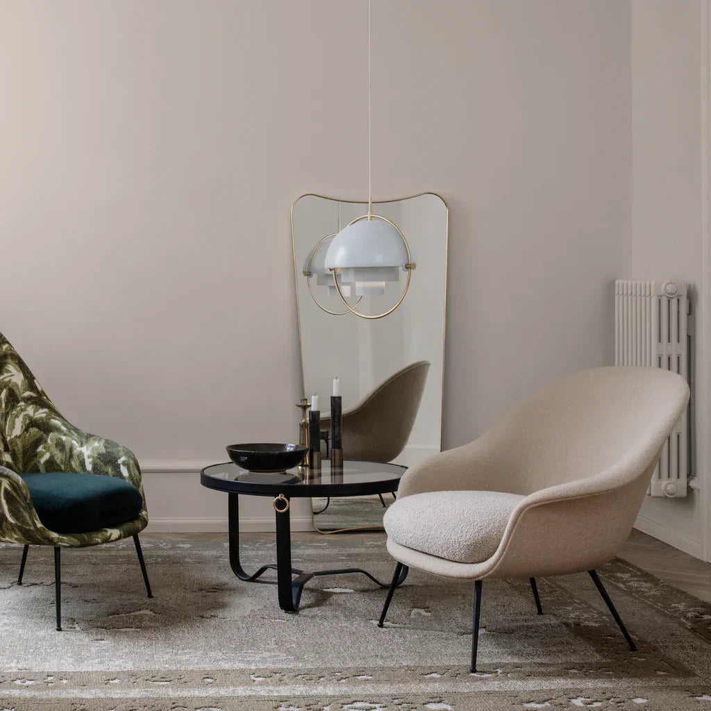 Scandinavian Style Adjustable Pendant Light With Directional Shade For Living Spaces