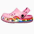 Colorful Kids Clogs With LEDs For Indoor And Outdoor Playtime