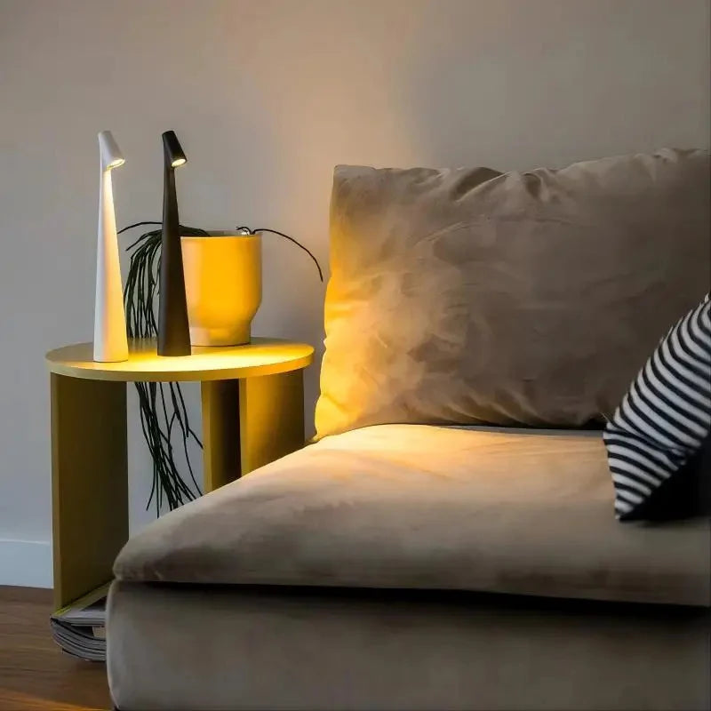 LumaNord Cordless LED Desk Lamp For Comfortable Reading Or Dining Spaces With Soft Ambience