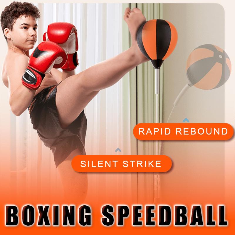 Suport ajustabil pentru sac de box speedball — stație de antrenament cu bază stabilă