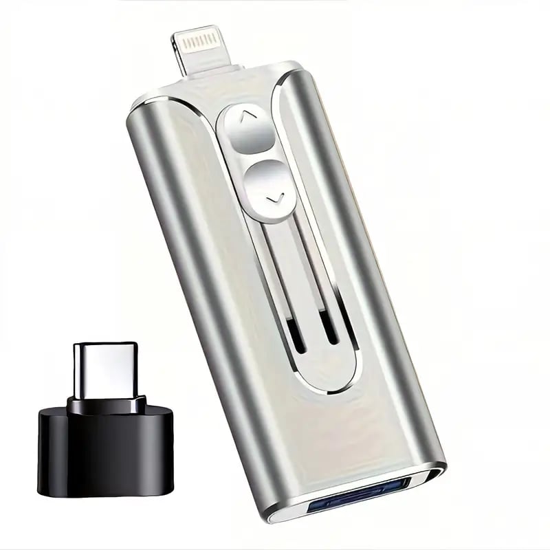 Phone USB Drive for iPhone and Android Extra Storage for Photos and Videos