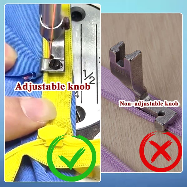 Zipper Foot For Invisible Zips On Sewing Machines Today