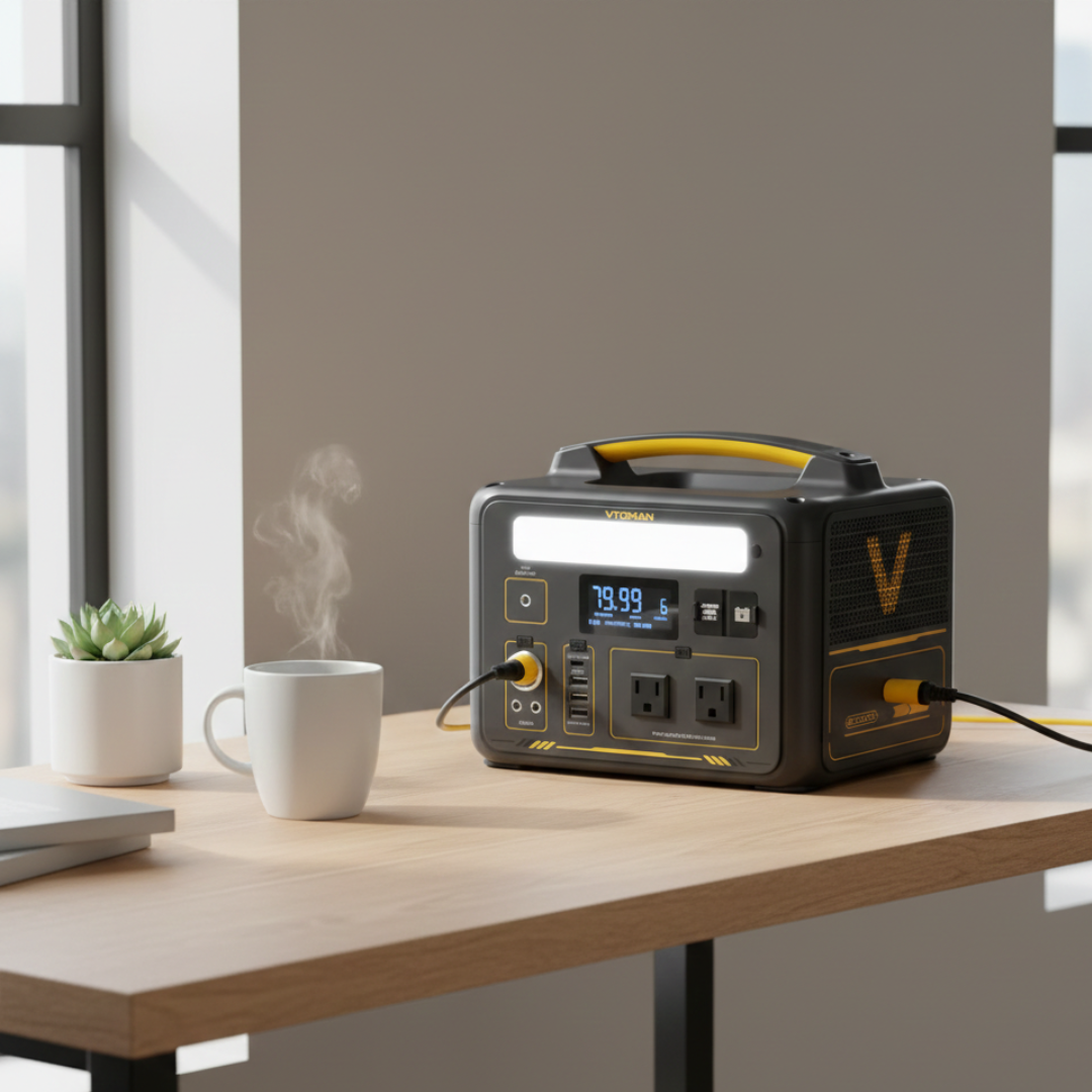 Lightweight Solar Generator For Off Grid Power And Emergency Backup Power Station