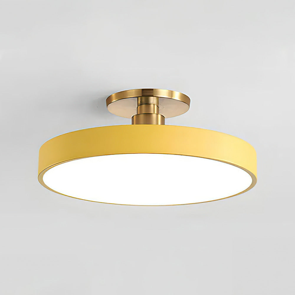 Astraeon LED Light Semi-Flush Mount Fixture For Dining Or Living Spaces Home Decor