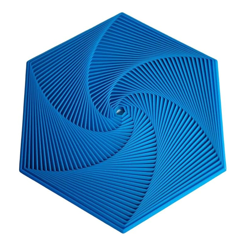 Hračka na mačkání s hexagonálními fraktálními vzory pro relaxaci a soustředění