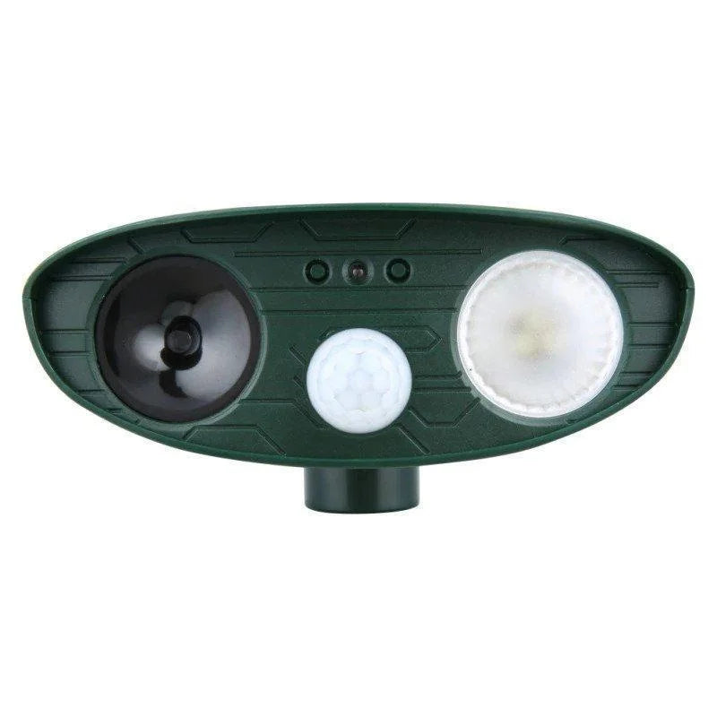 Solar Ultrasonic Repeller With PIR Sensor For Outdoor Gardens