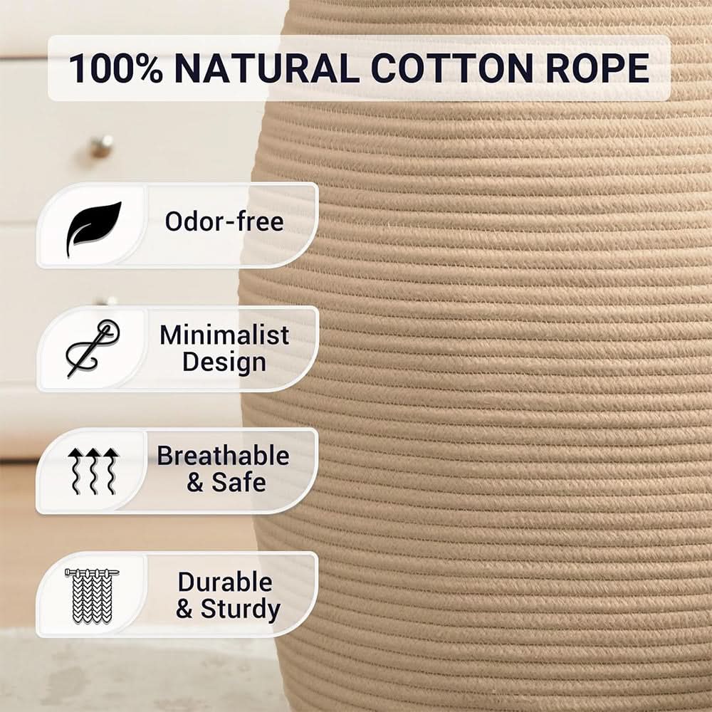 Saco de arrumação para roupa CLOTHVAULT — Organizador de roupa suja que poupa espaço