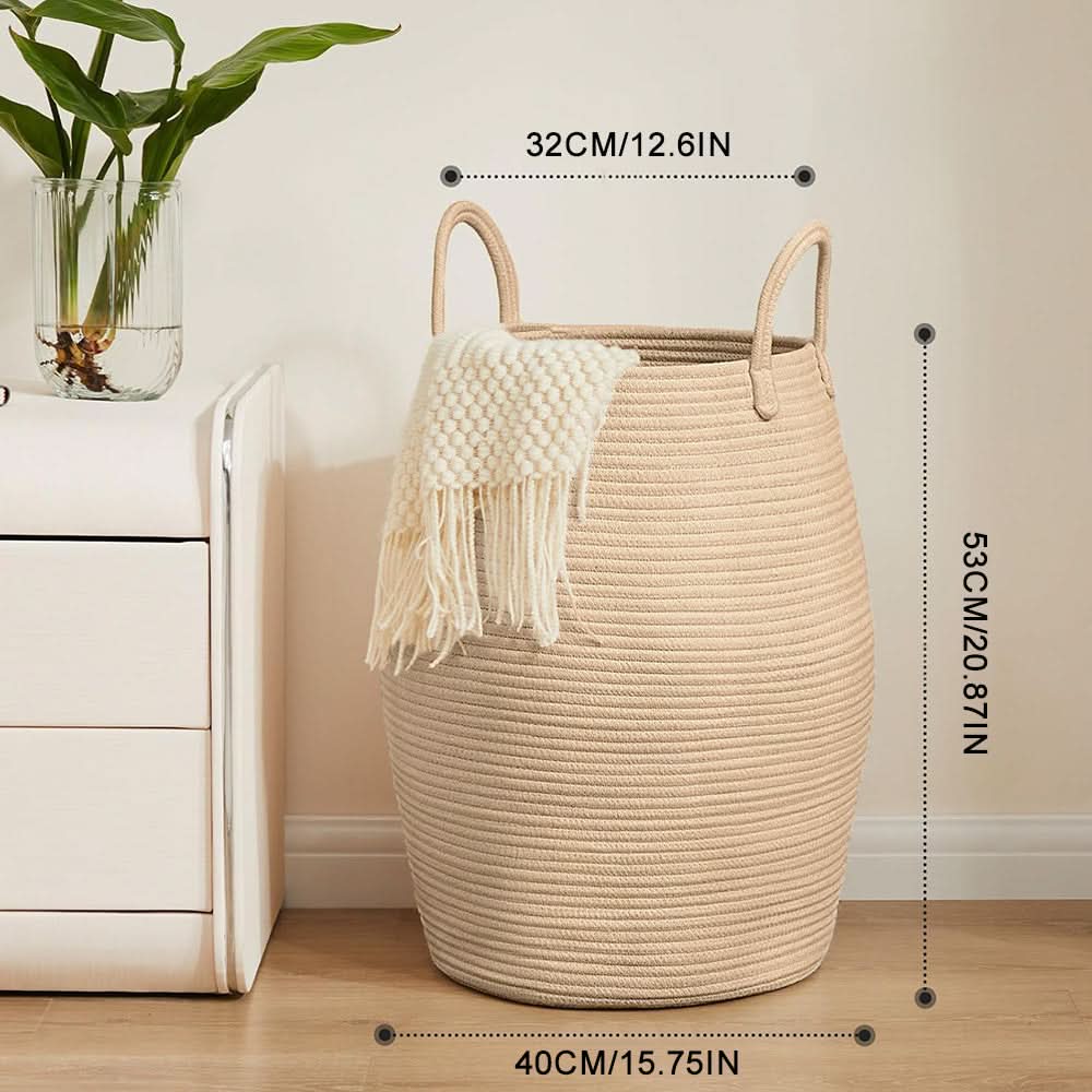 Saco de arrumação para roupa CLOTHVAULT — Organizador de roupa suja que poupa espaço