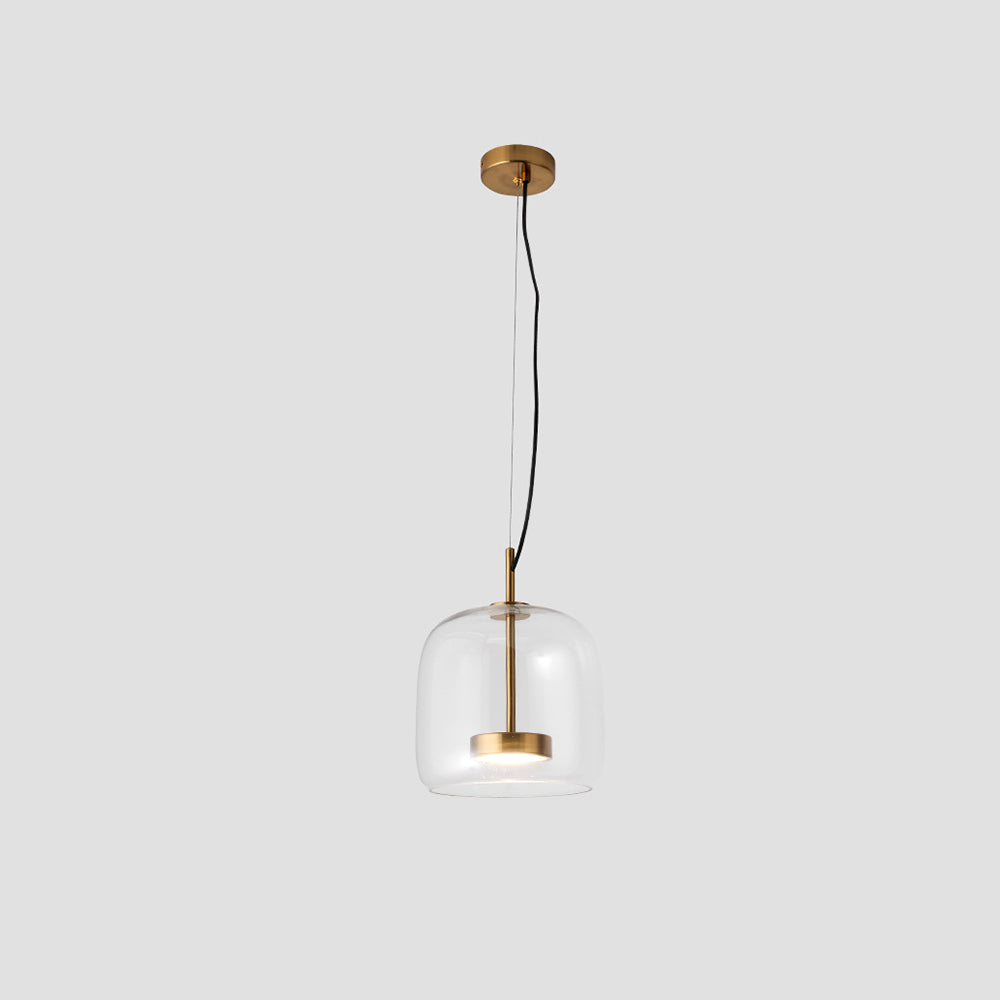 Amber Glow Pendant From Quorra Suited To Vintage Bedroom And Living Room Use In Homes