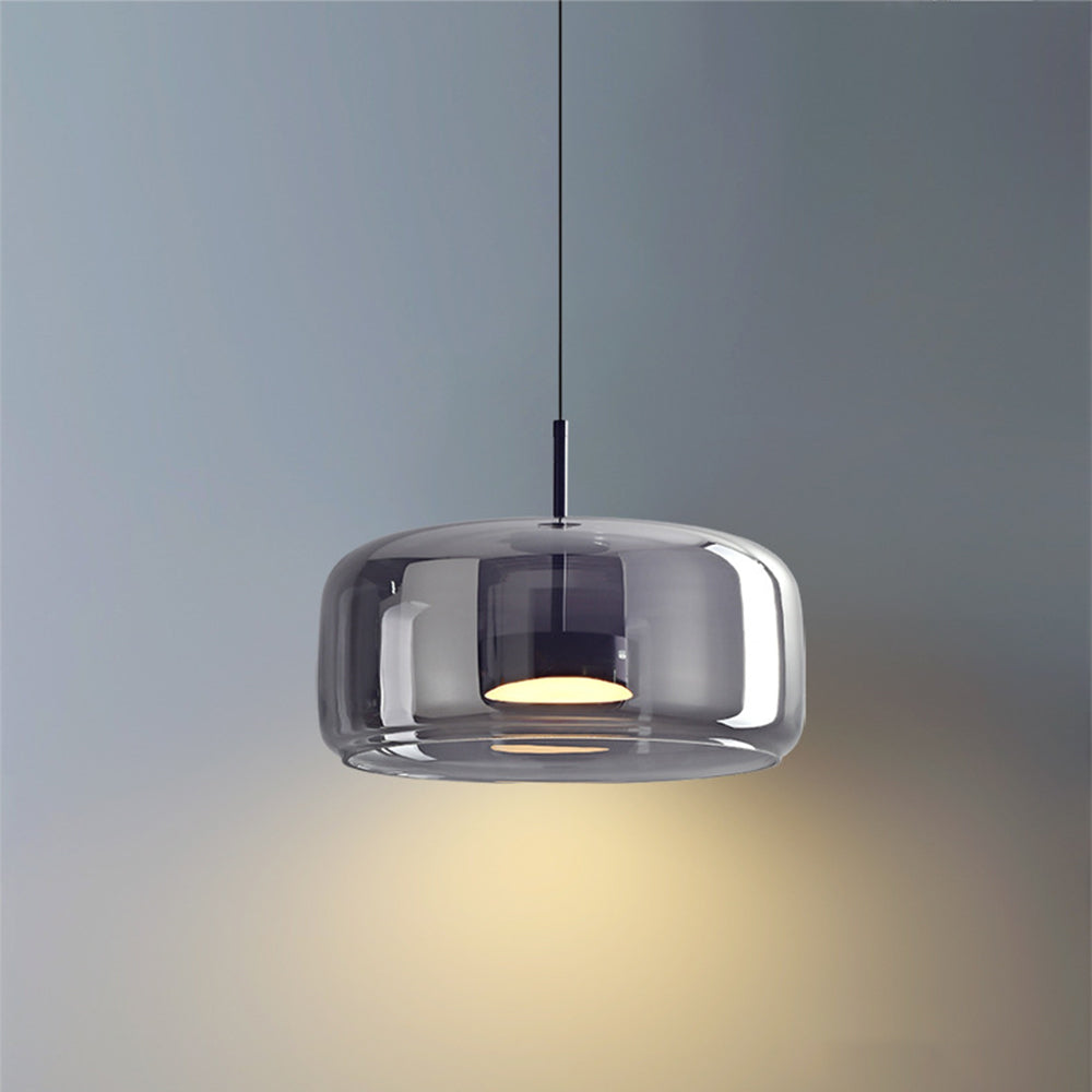 Amber Glow Pendant From Quorra Suited To Vintage Bedroom And Living Room Use In Homes