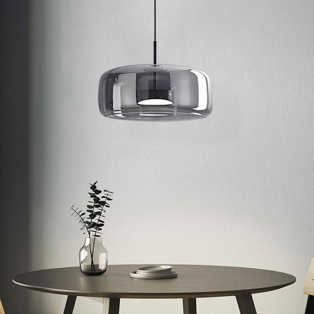 Amber Glow Pendant From Quorra Suited To Vintage Bedroom And Living Room Use In Homes