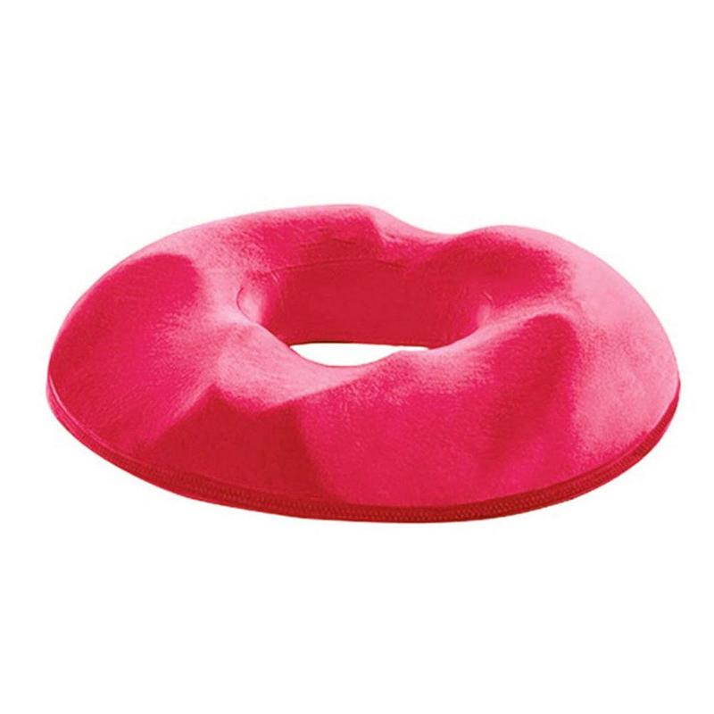 Donut Memory Foam Seat Cushion With Center Opening For Pressure Relief