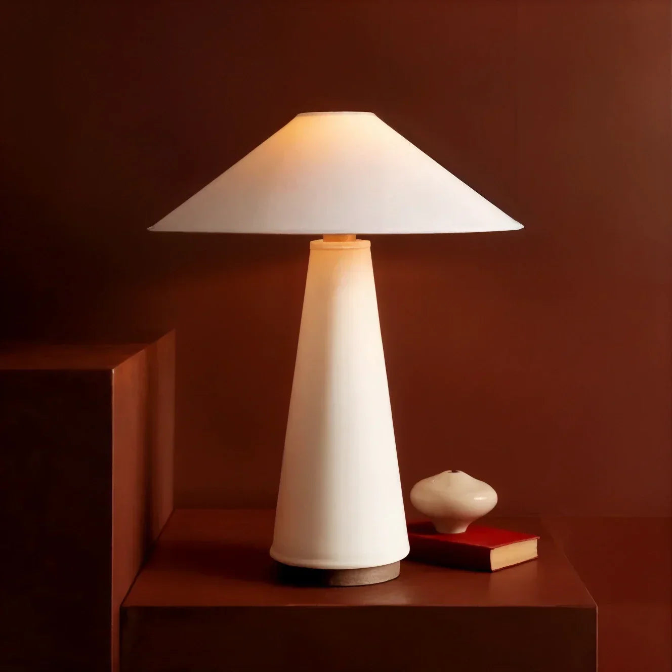 Nova Glow Table Lamp Suited For Modern Living Spaces With Cozy Soft Lighting For Home And Office