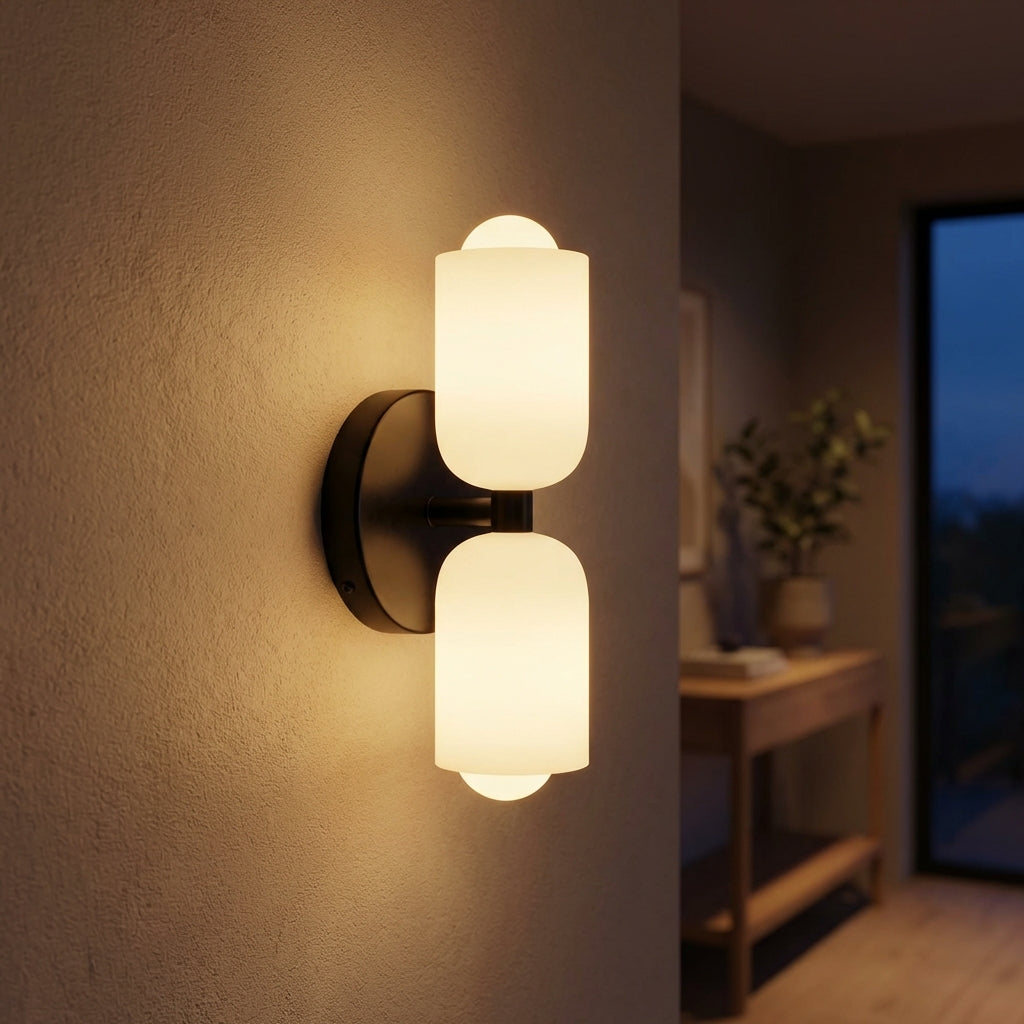 Alera Nordic Wall Light Featuring Upward Light And Downward Illumination For Balanced Indoor Accent