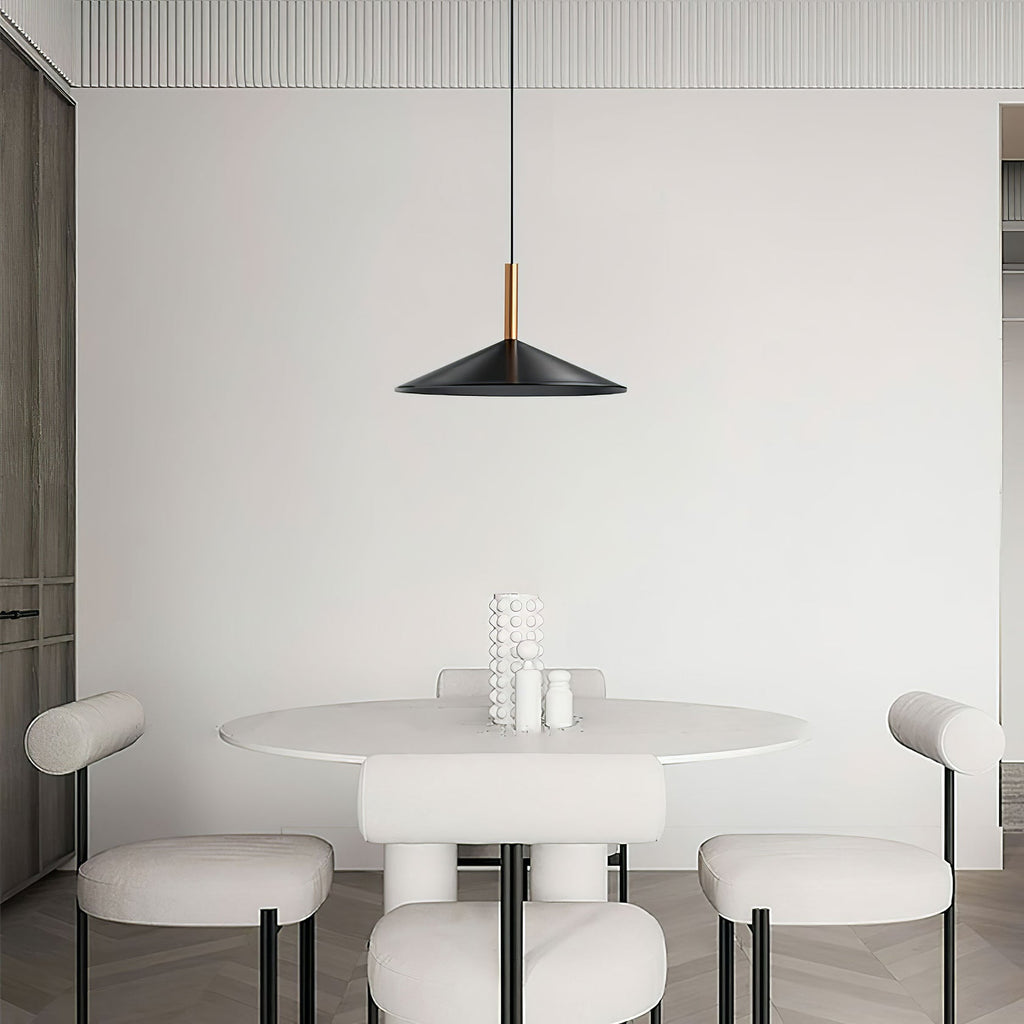 Quanta Pendant Light In A Cone Shape Soft Glow With Subtle Ambience For Modern Living