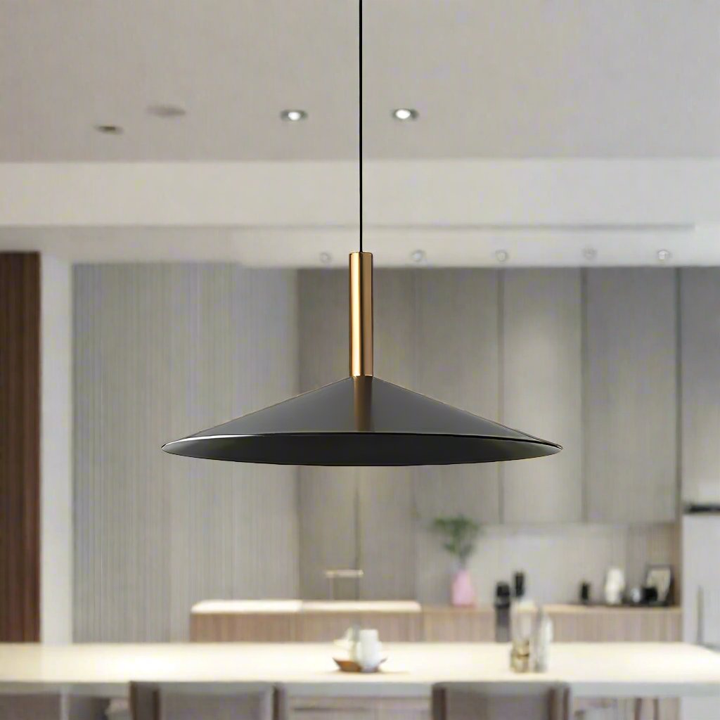 Quanta Pendant Light In A Cone Shape Soft Glow With Subtle Ambience For Modern Living