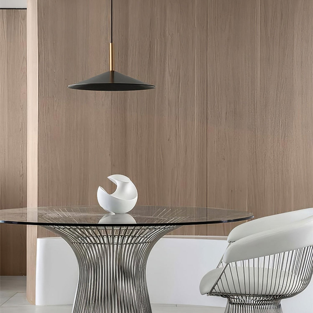 Quanta Pendant Light In A Cone Shape Soft Glow With Subtle Ambience For Modern Living