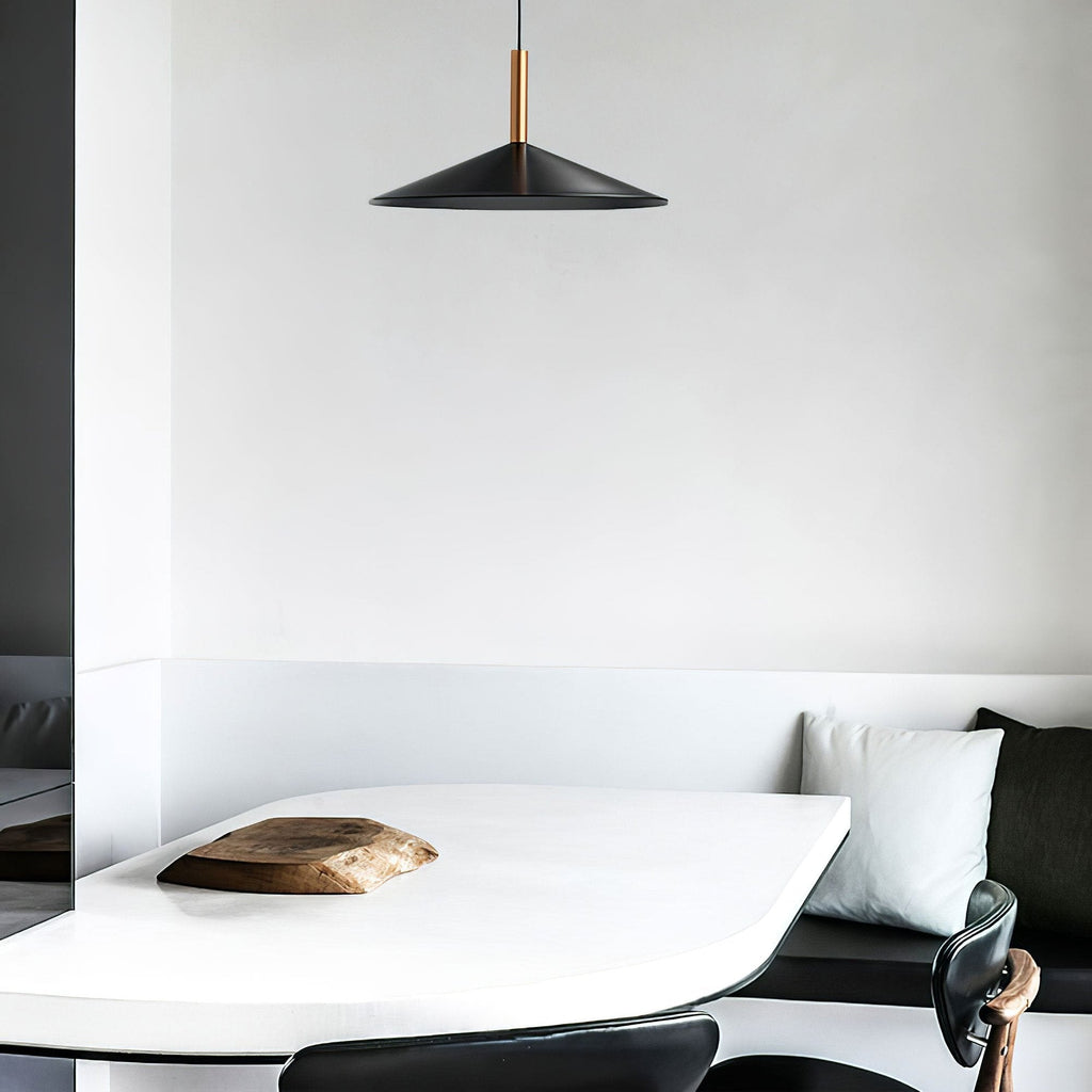 Quanta Pendant Light In A Cone Shape Soft Glow With Subtle Ambience For Modern Living