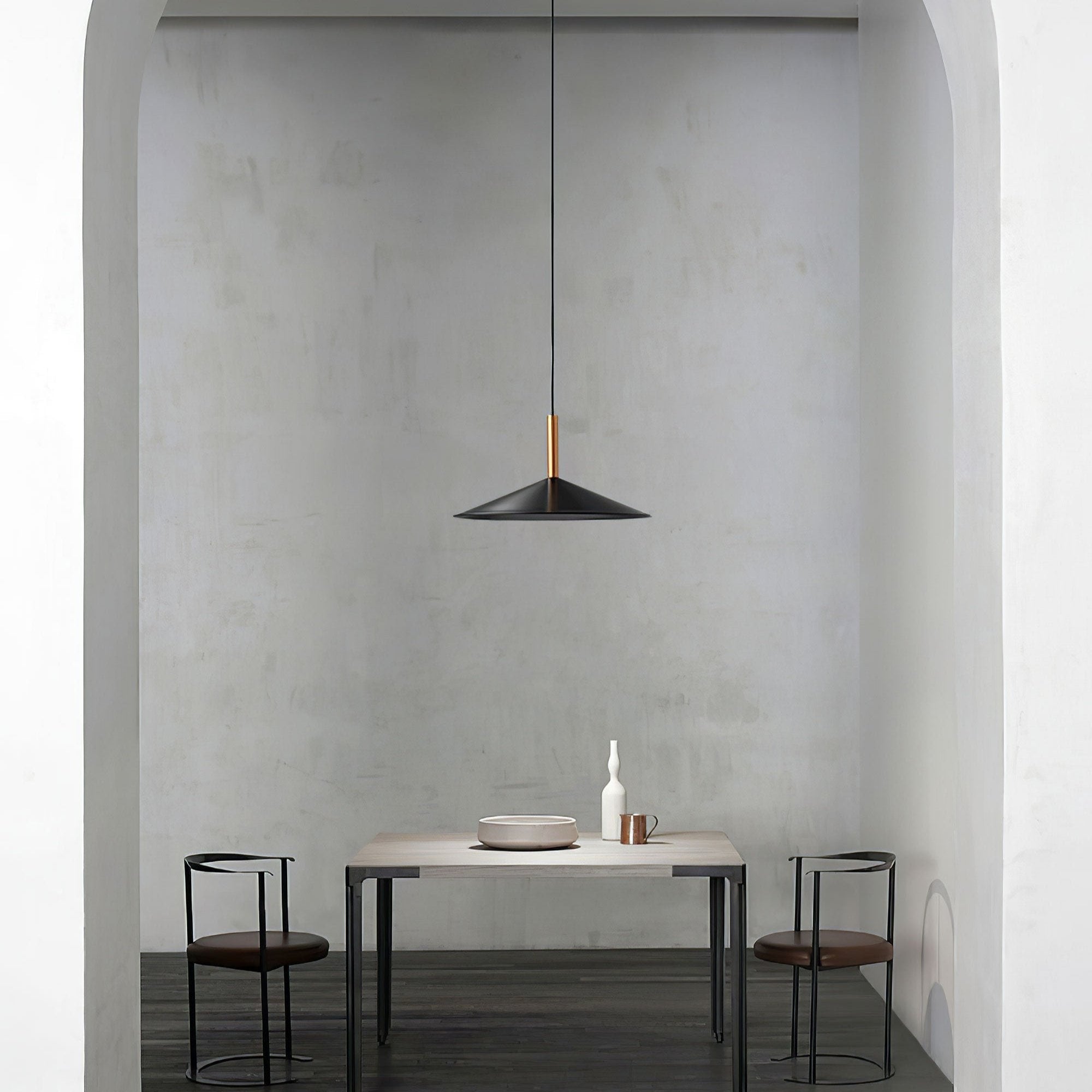 Quanta Pendant Light In A Cone Shape Soft Glow With Subtle Ambience For Modern Living