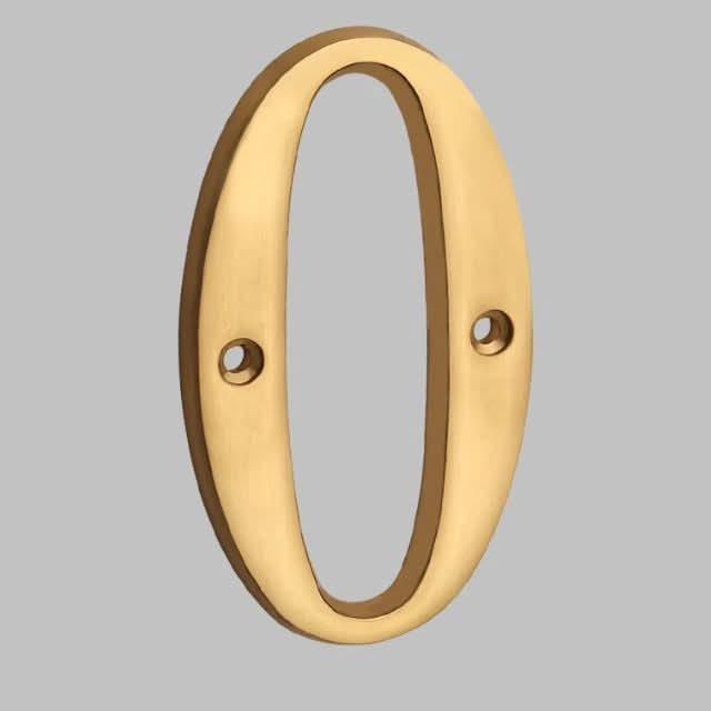 BronzeGrip Heavy Duty House Number Mounting Bracket