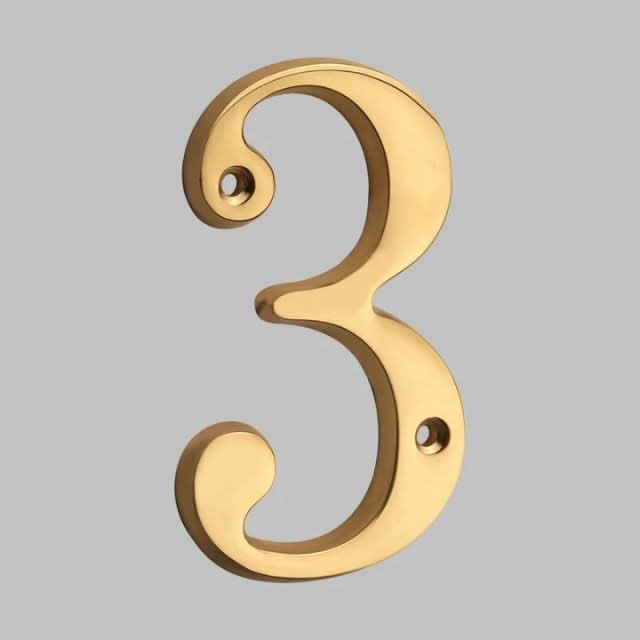 BronzeGrip Heavy Duty House Number Mounting Bracket