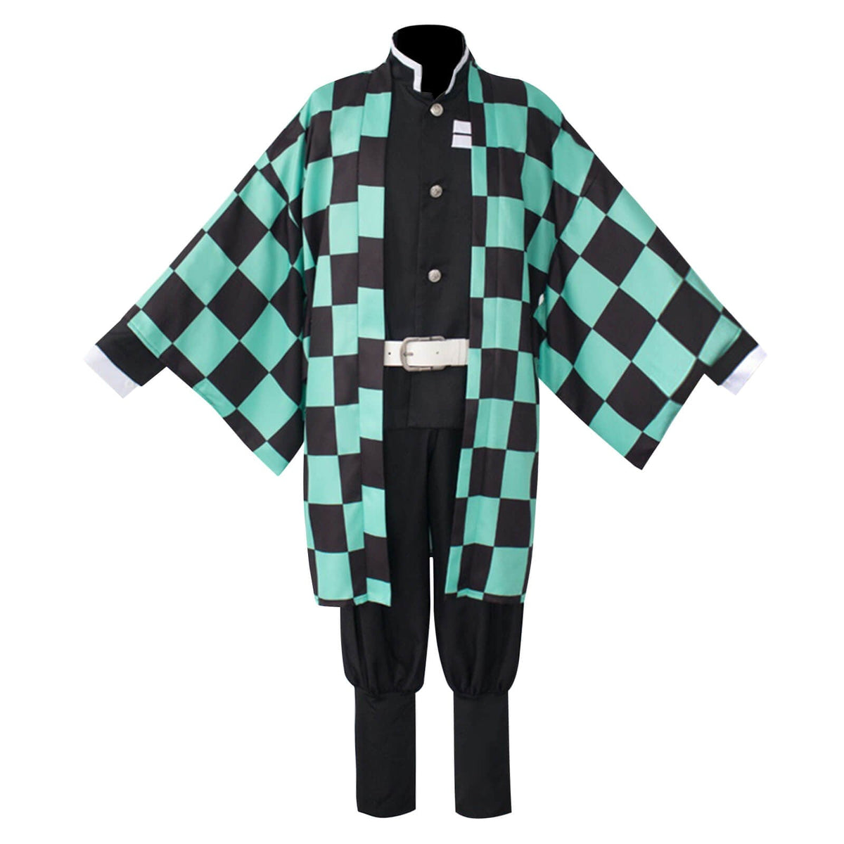 Anime-Cosplay-Kostüm mit charakterbezogenem Design und Kimono