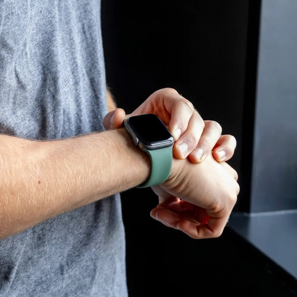 Apple Watch Classic-silikonerem — omslag med kaktusmønster