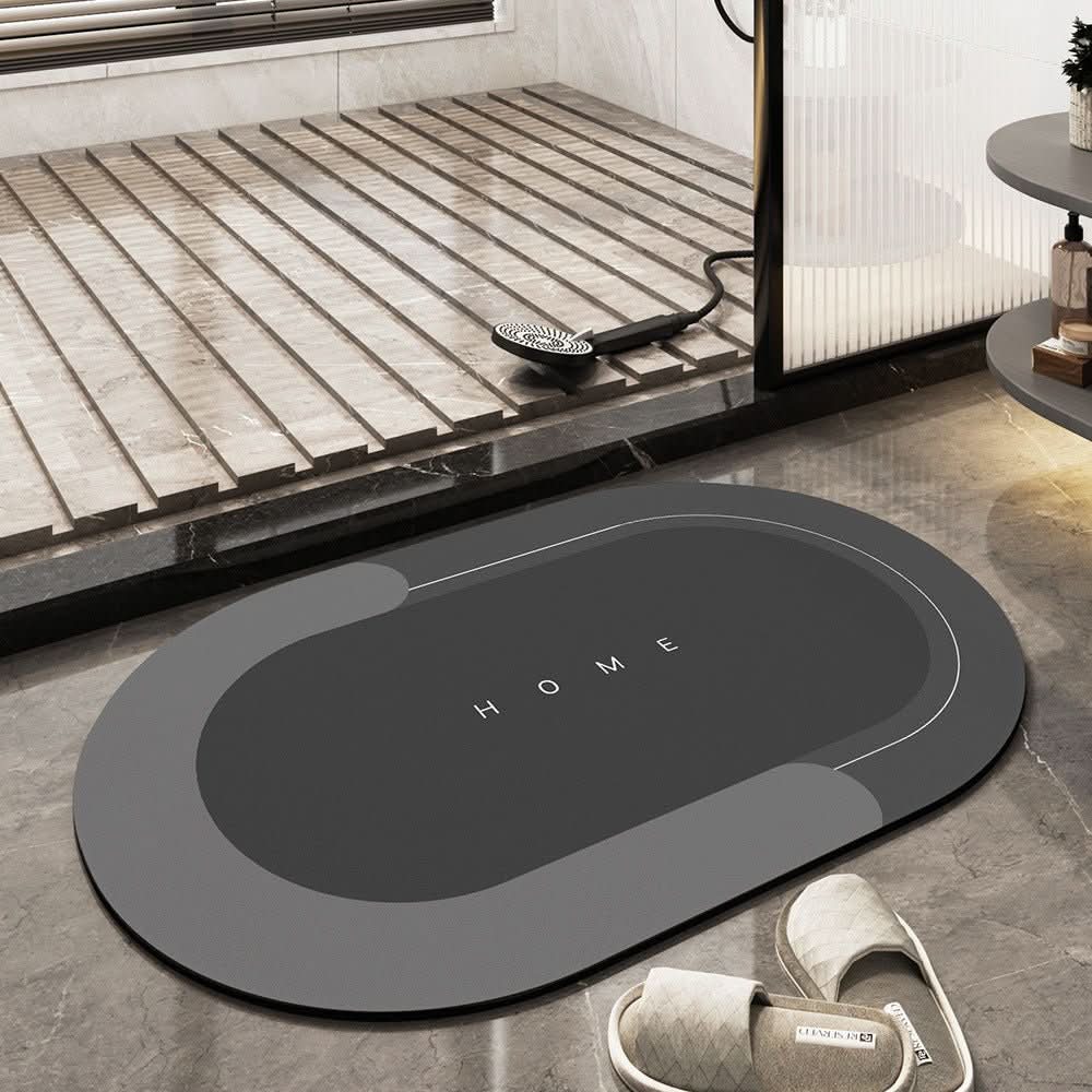 CloudNest-snel­drogende badmat van microvezel — zacht en pluizig, sterk absorberend