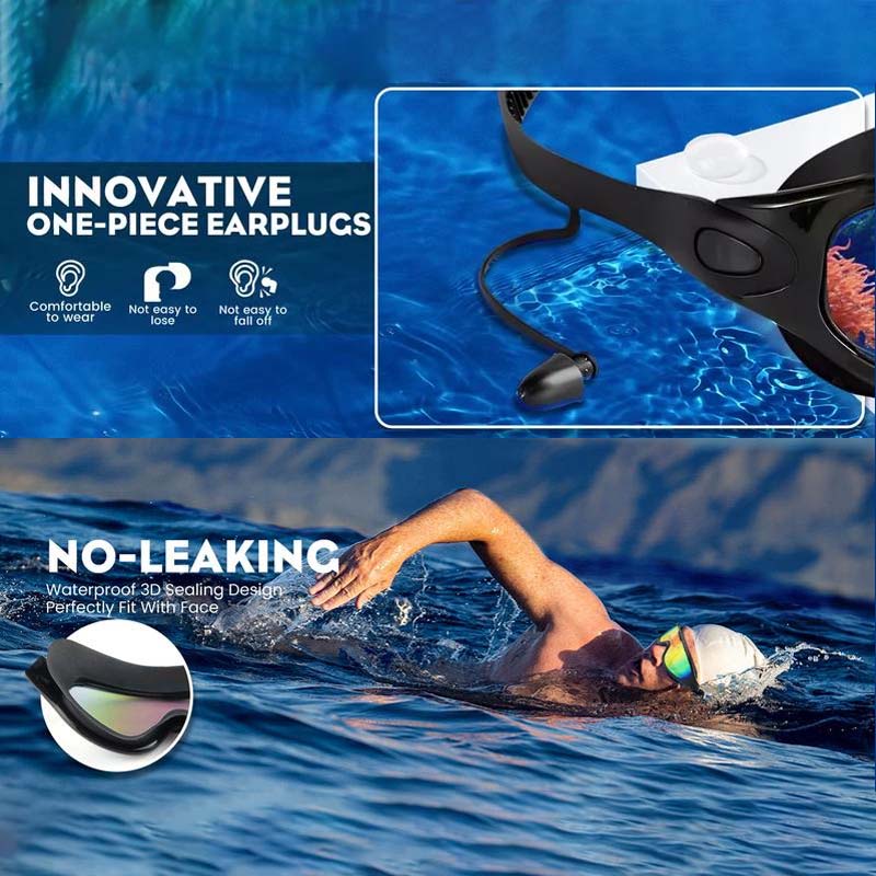 Lunettes de natation Aqua Vision — fonction antibuée, ajustement confortable