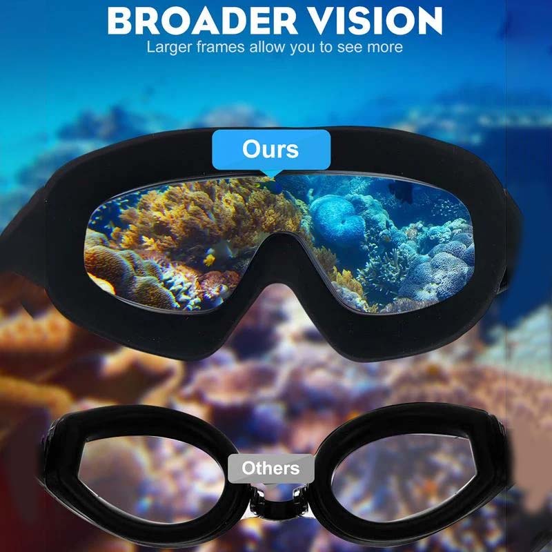 Lunettes de natation Aqua Vision — fonction antibuée, ajustement confortable