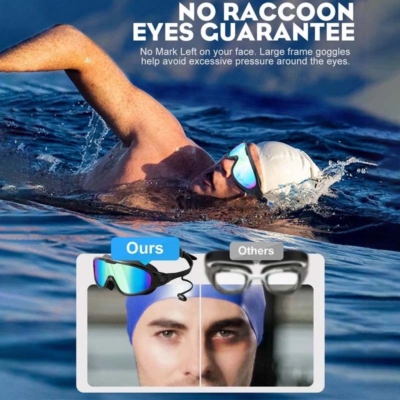 Lunettes de natation Aqua Vision — fonction antibuée, ajustement confortable