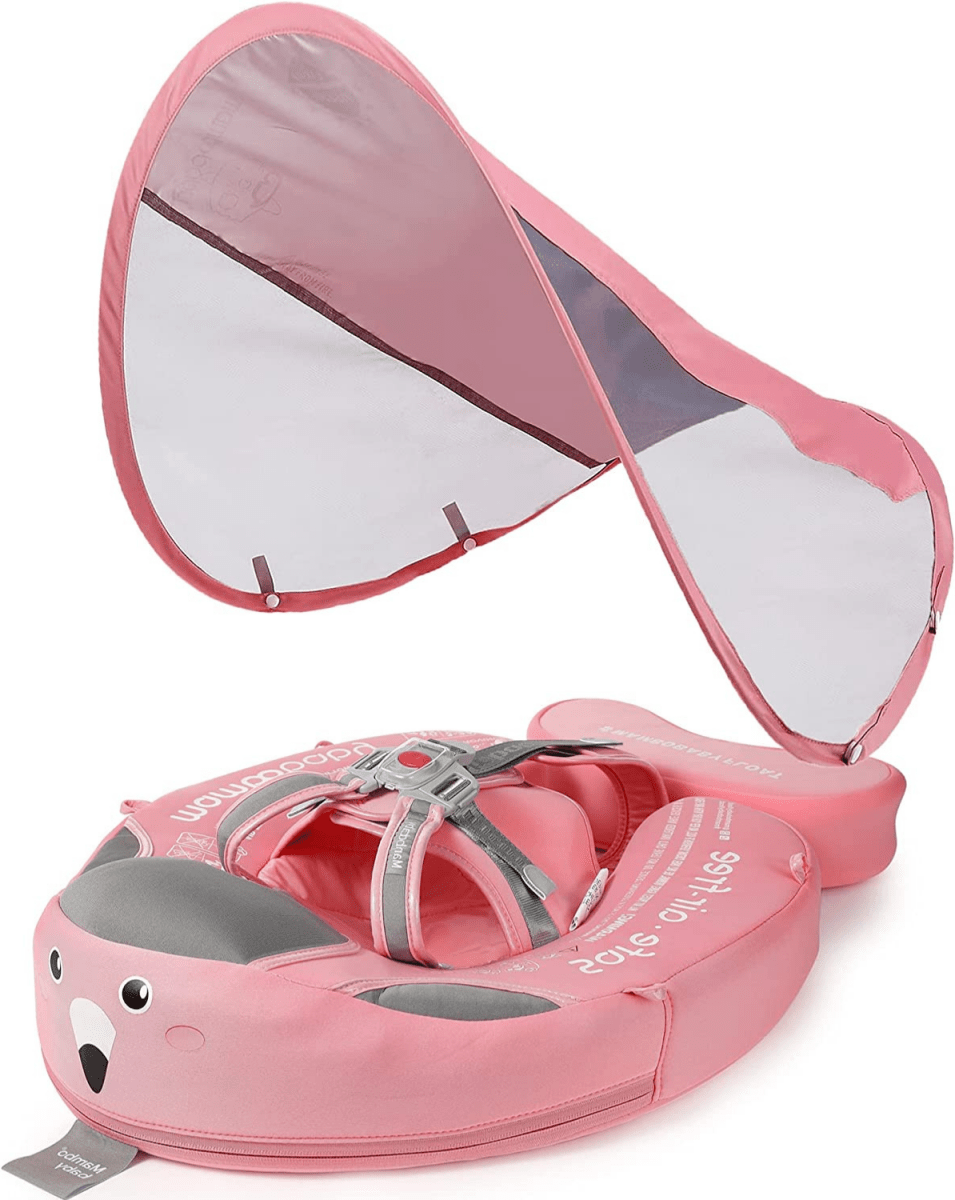 Flytering for babyer – UV-solskjerm, dyremotiv, godkjent for opptil 15 kg