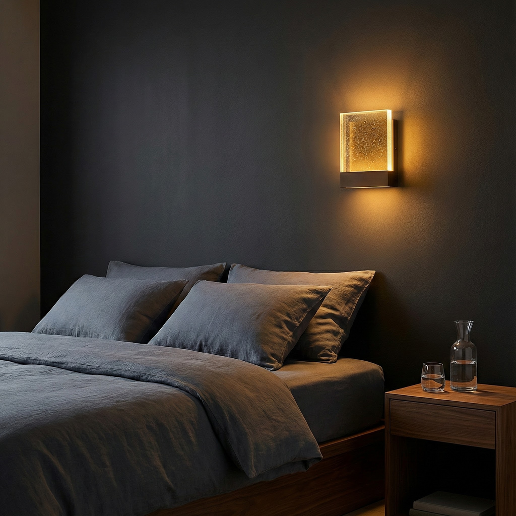 LumeArc Stainless Steel Wall Sconce Lighting With Modern Elegant Design And Clean Lines