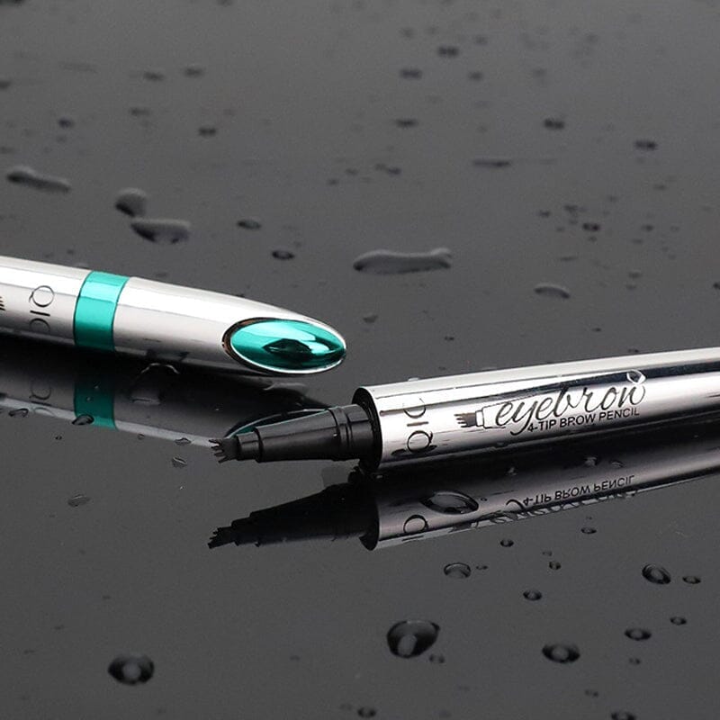Four-Tip Waterproof Eyebrow Pen For Microblading Look That Lasts Up To 36 Hours