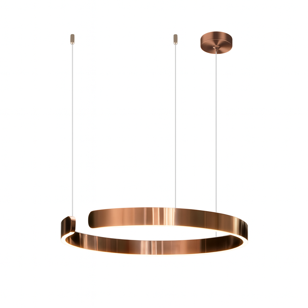 HaloRing Pendant With Floating Geometric Ring Design For Modern Living Spaces That Elevate Any Room