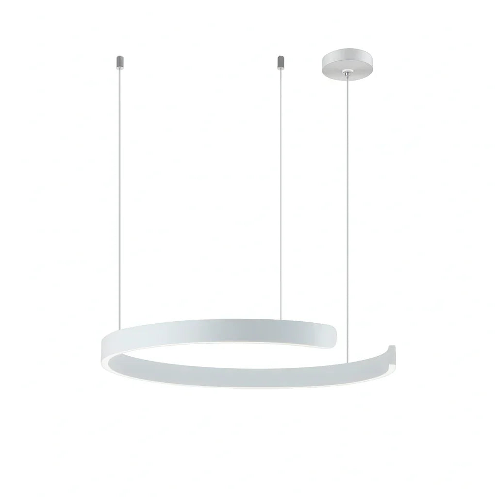 HaloRing Pendant With Floating Geometric Ring Design For Modern Living Spaces That Elevate Any Room