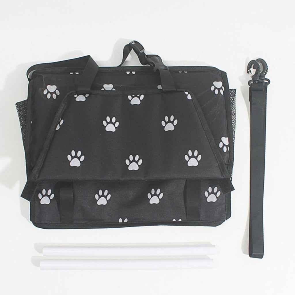 Asiento elevado para automóvil para perros AutoPaw - tela impermeable, base antideslizante