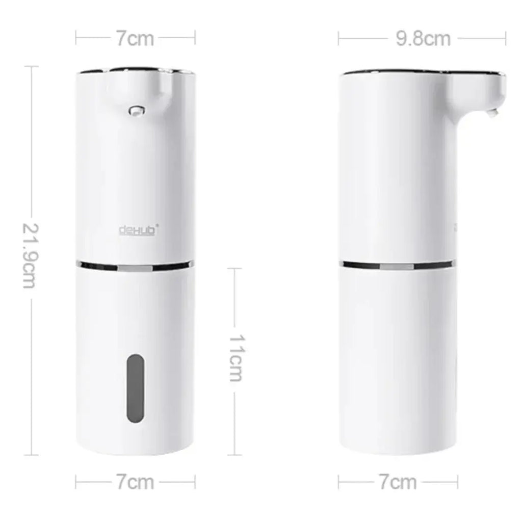 自动感应免接触泡沫洗手机 - 300 ml，USB 供电，0.25 秒动作感应出液