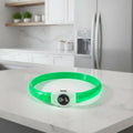 LumaPaw ledhalsband voor honden — via USB oplaadbaar, waterdicht, meerdere kleurmodi