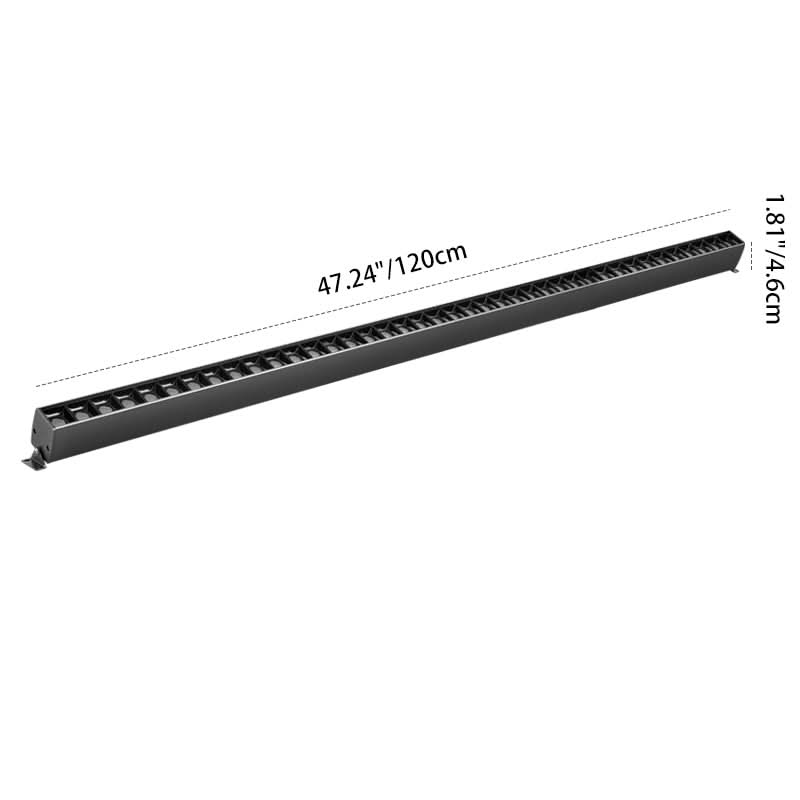 AXISLUME Plafonnier LED linéaire — éclairage directionnel orientable à 90°