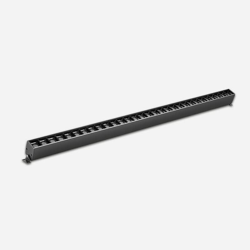 AXISLUME Plafonnier LED linéaire — éclairage directionnel orientable à 90°