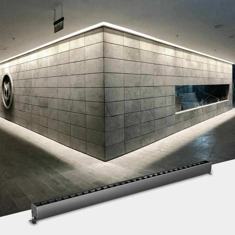 AXISLUME Plafonnier LED linéaire — éclairage directionnel orientable à 90°