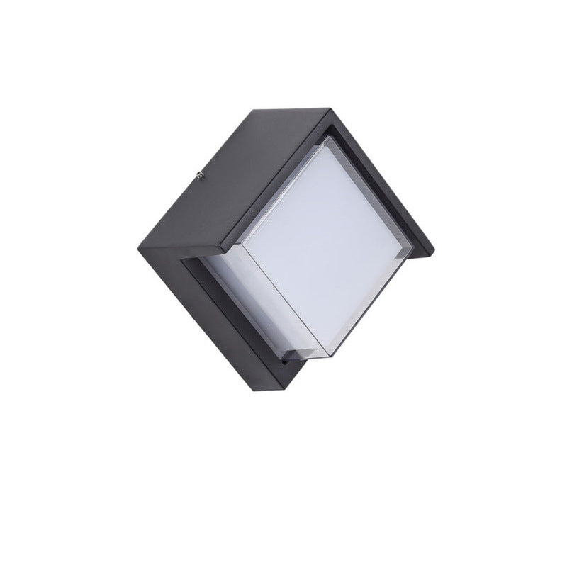 Modern Outdoor Wall Light LED IP54 Round And Square Profile