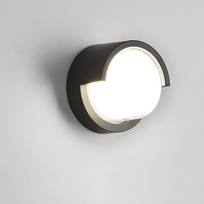 Modern Outdoor Wall Light LED IP54 Round And Square Profile