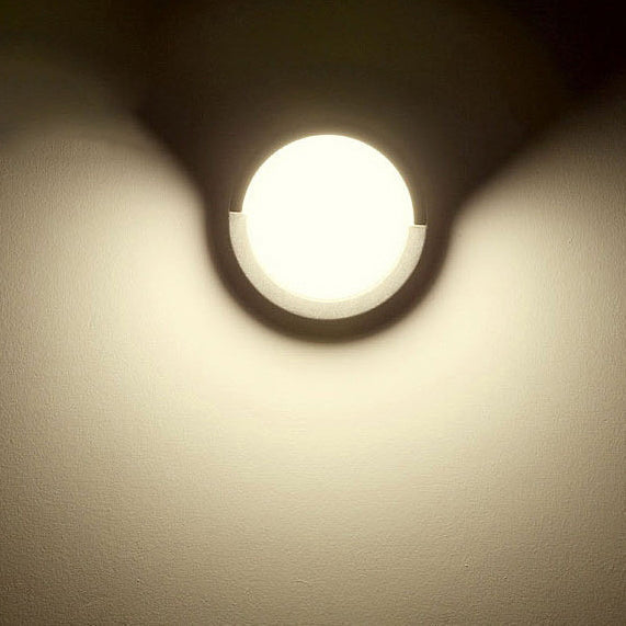 Modern Outdoor Wall Light LED IP54 Round And Square Profile